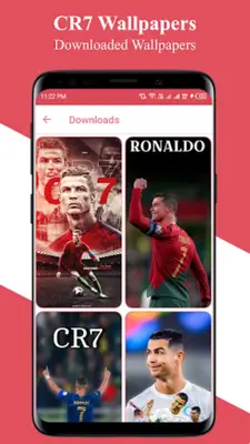 CR7 Wallpapers android App screenshot 1