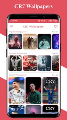 CR7 Wallpapers android App screenshot 7